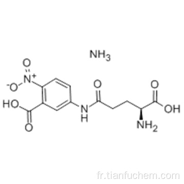 Acide benzoïque, sel de 5 - [(4-amino-4-carboxy-1-oxobutyl) amino] -2-nitro-, monoammonium, (57190984, S) - (9CI) CAS 63699-78-5